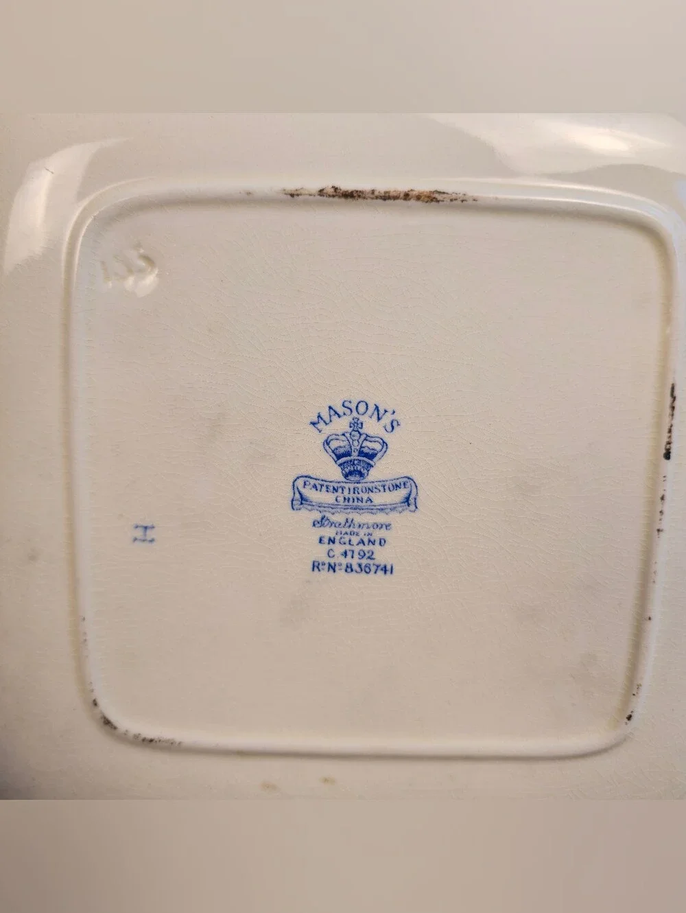 Vintage Craz Mason's Ironstone 